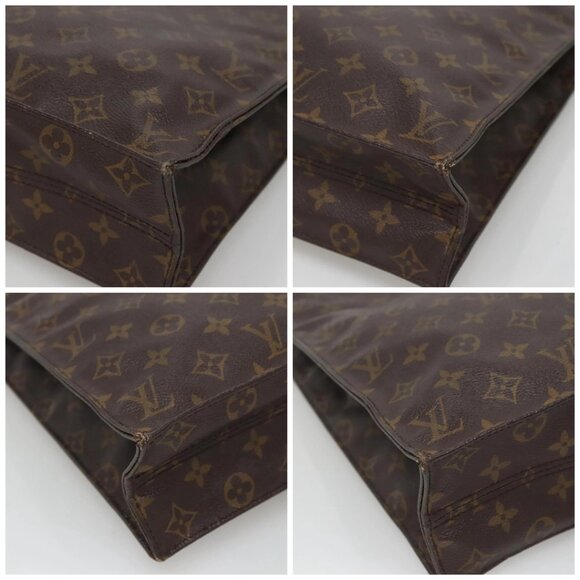 LOUIS VUITTON Monogram Sac Plat Hand Bag - Picture 15 of 15